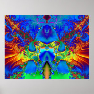 Poster Glace allumée-18x24