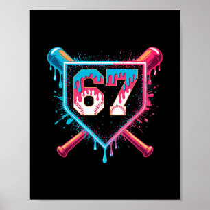 Poster Glace Bysebyll qui dégouline Six Sept Argot Gen Al