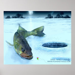 Poster glace dorée
