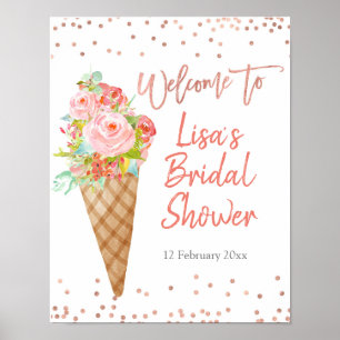 Poster Glace Elle A Été Prélève Bienvenue À La Soirée De