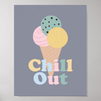 Poster Glace Se Relaxer