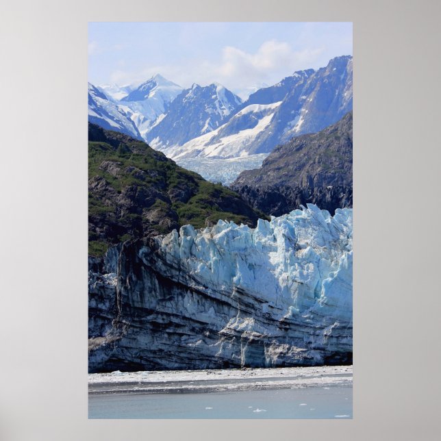 Poster Glacier Bay, Alaska Imprimer (Devant)