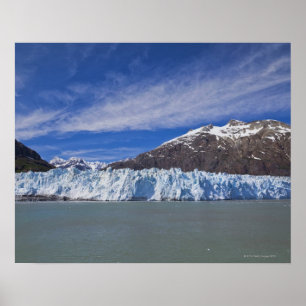 Poster Glacier de Margerie dans la baie de glacier NP