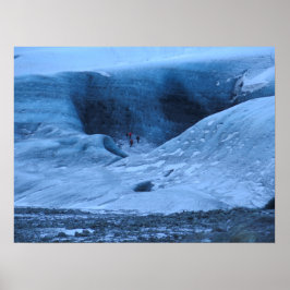 Poster Glacier d'Islande