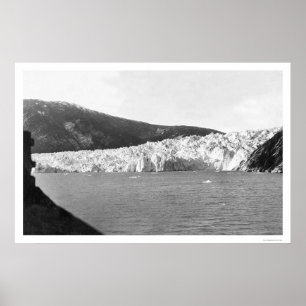 Poster Glacier Juneau Alaska 1905