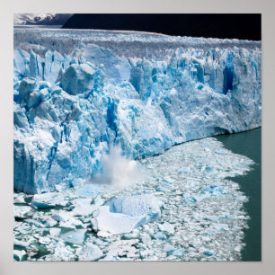 Poster Glacier Perito Moreno, Parc national Los Glaciares
