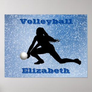 Poster Glam volleyball