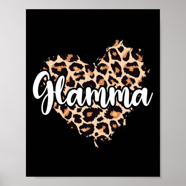 Poster Glamma Leopard (Devant)