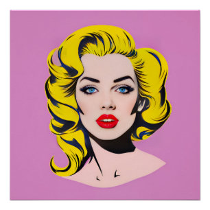 Poster Glamour pop art