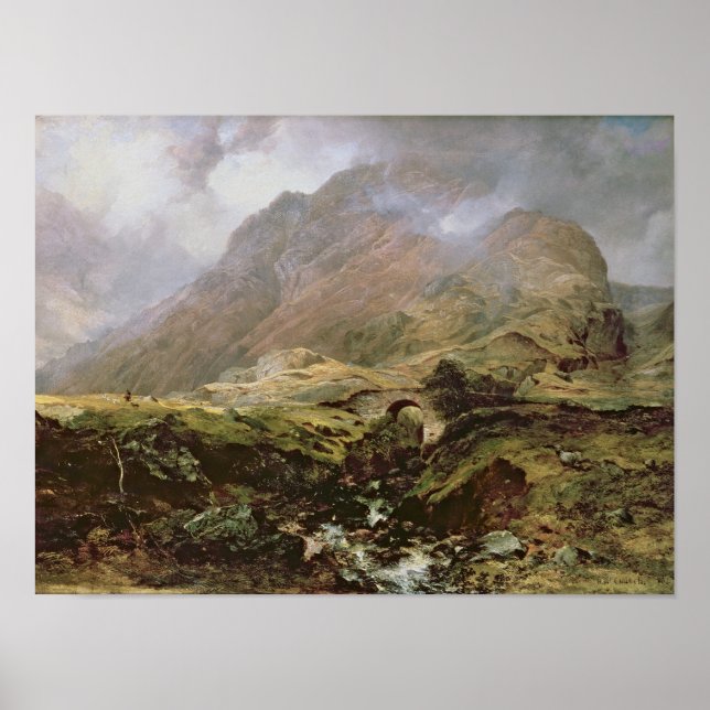 Poster Glencoe, 1847 (Devant)