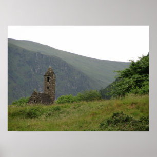 Poster Glendalough, Irlande