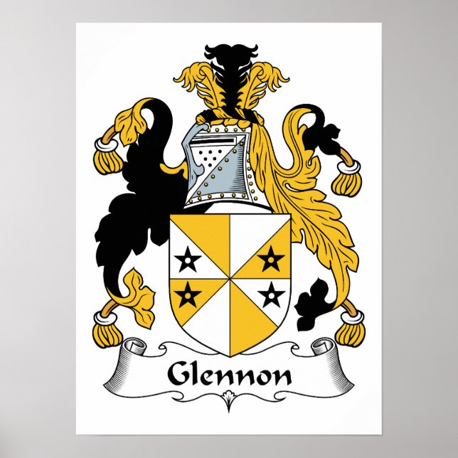Poster Glennon Family Crest (Devant)