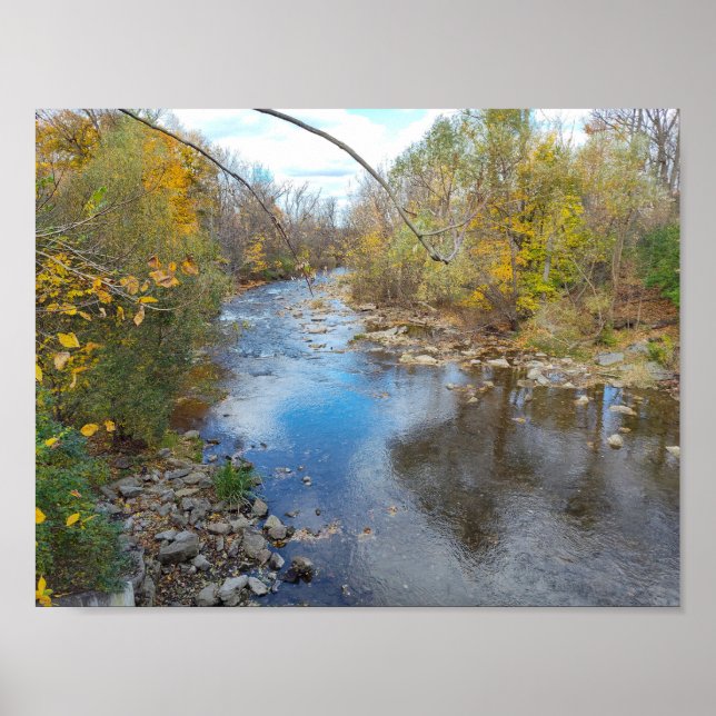 Poster Gliding Reflections (Devant)