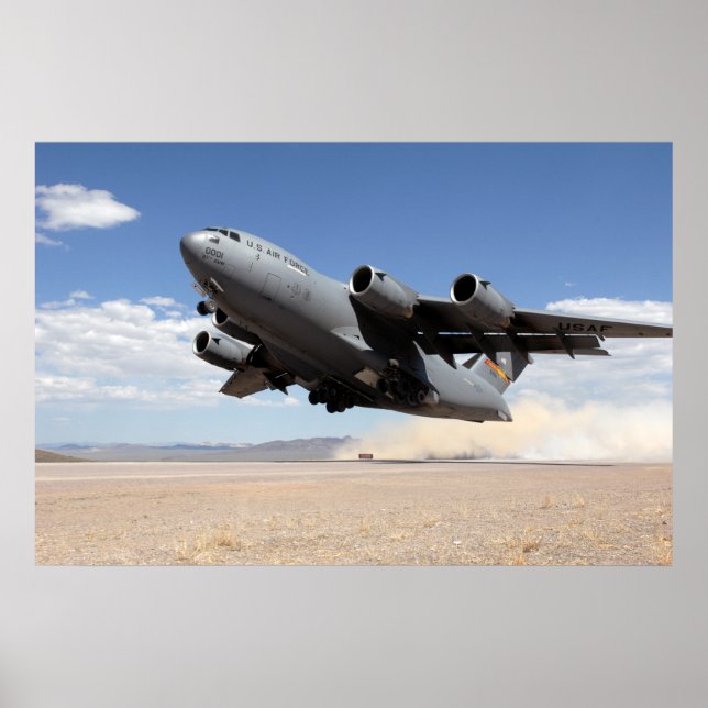 Poster Globemaster C-17 (Devant)