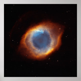 Poster Gloire d'Iridescente à proximité Helix Nebula