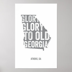Poster Gloire (Gris)