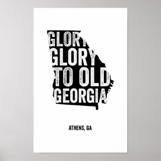 Poster Glory Glory (Noir)