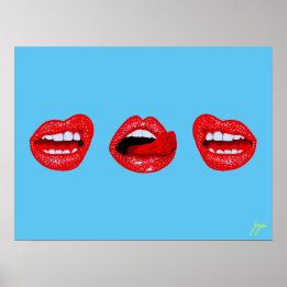 Poster Gloss Lip
