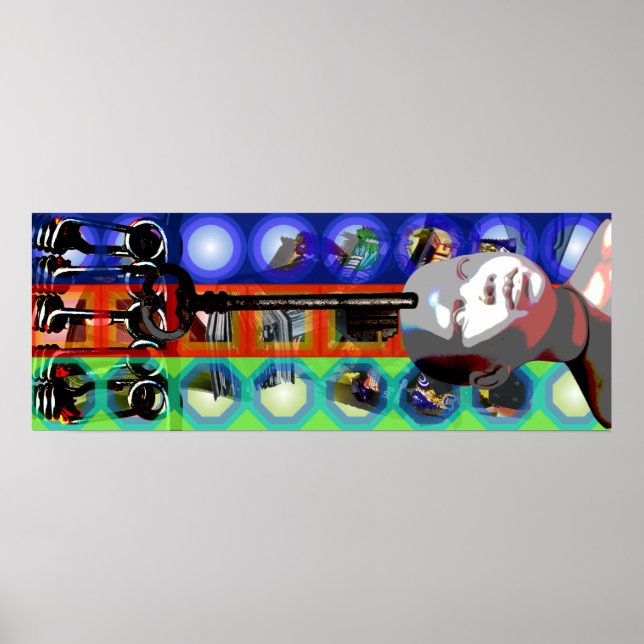 Poster GMT 24 H Project Doll Key Psychedelic Frames P (Devant)
