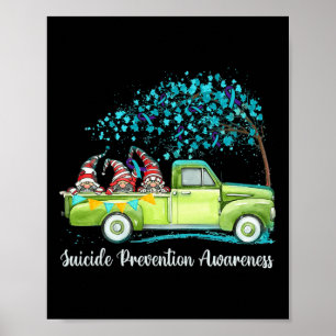 Poster Gnomes - Camion Prévention du suicide Sensibilisat