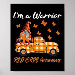 Poster Gnomes Je suis un guerrier Rsd Crps sensibilisatio
