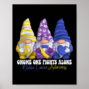Poster Gnomies amusantes Vessie Mois de sensibilisation a