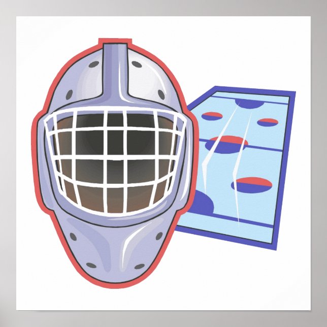 Poster Goalie Mask (Devant)