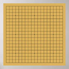 Poster Goban Zazzle Print
