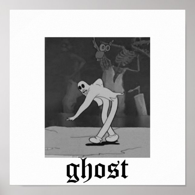 Poster Gobelet blanc de la neige (Devant)