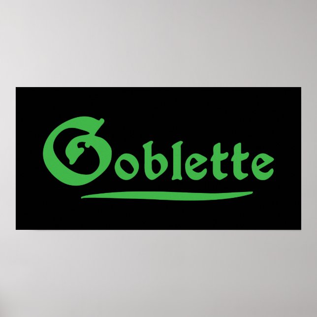 Poster Goblette (Devant)