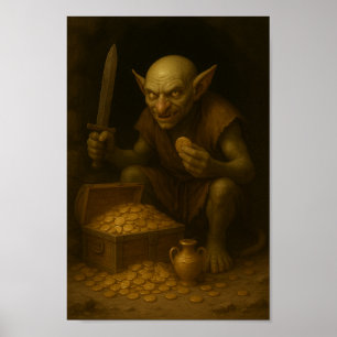 Poster Goblin Treasure Guardian-Petite Stature, Gros Prob