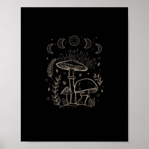 Poster Goblincore Esthétique Académie Cottagecore Champig