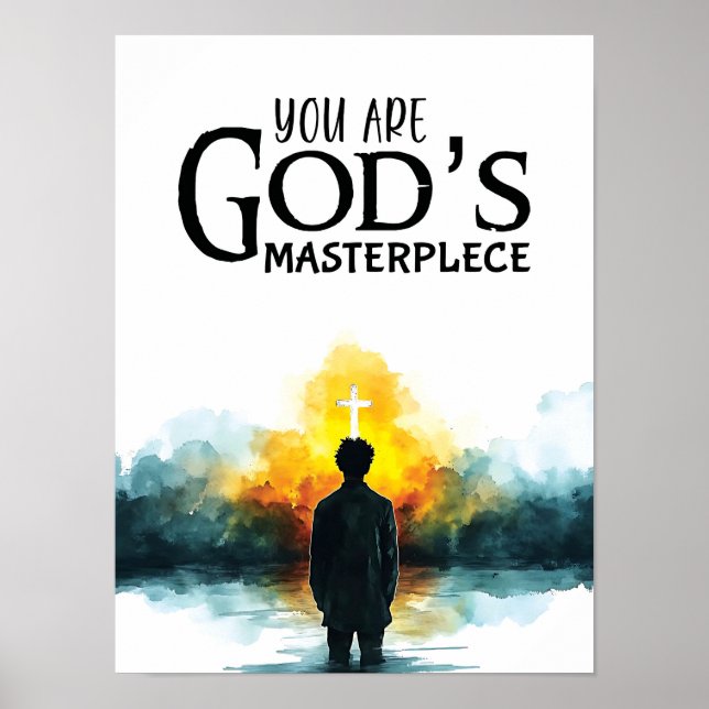 Poster God Masterplece (Devant)