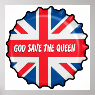 POSTER GOD SAVE THE QUEEN