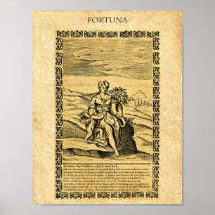POSTER GODDESS FORTUNA