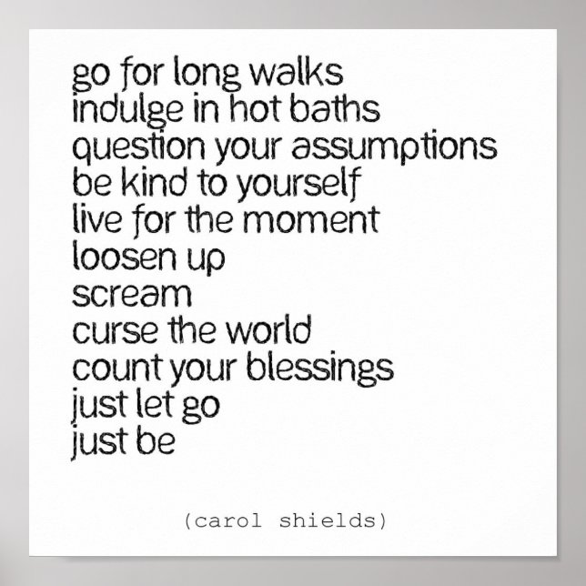 Poster Gof Pour De Longues Promenades (Devant)