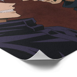 Poster Gojo Satoru & Ryoman Sukuna face off