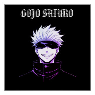 Poster Gojo Saturo Anime