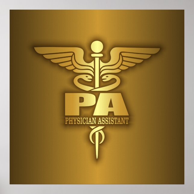 Poster Gold Caduceus (PA) (Devant)