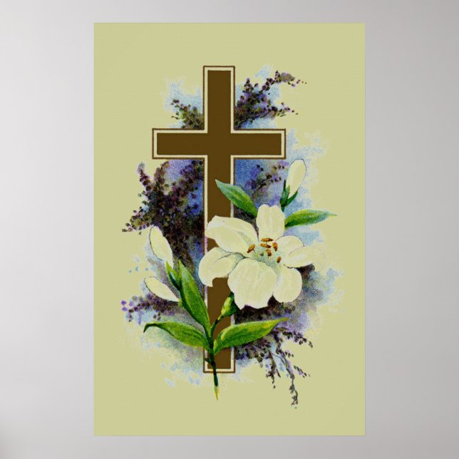 Poster Gold Cross (Devant)