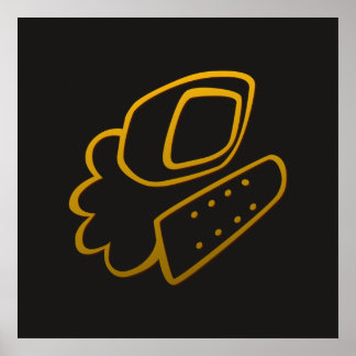 Poster Gold Elegance 06 Imprimer