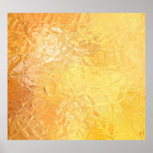 Poster Gold Elegance : Abstrait Arrière - plan luxueux