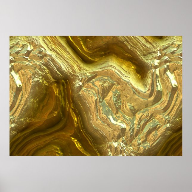 Poster Gold River 1 (Devant)