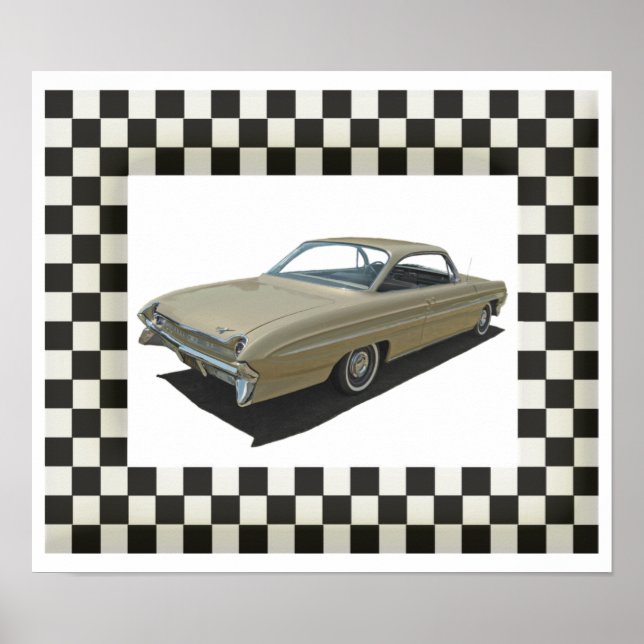 Poster Golden 61 Oldsmobile (Devant)