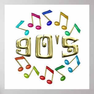 POSTER GOLDEN 90