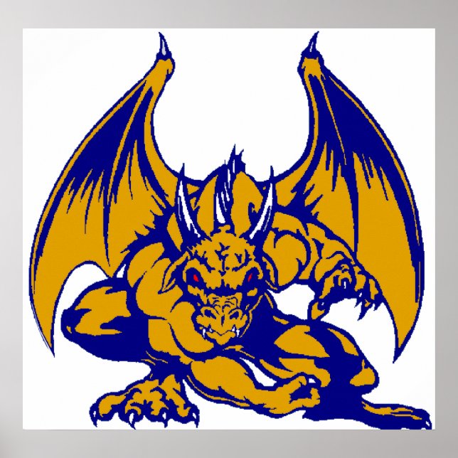 Poster Golden Dragon (Devant)