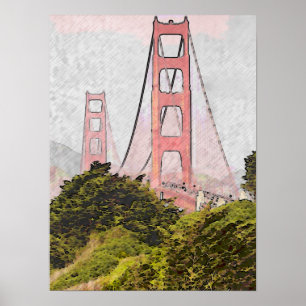 Poster Golden Gate