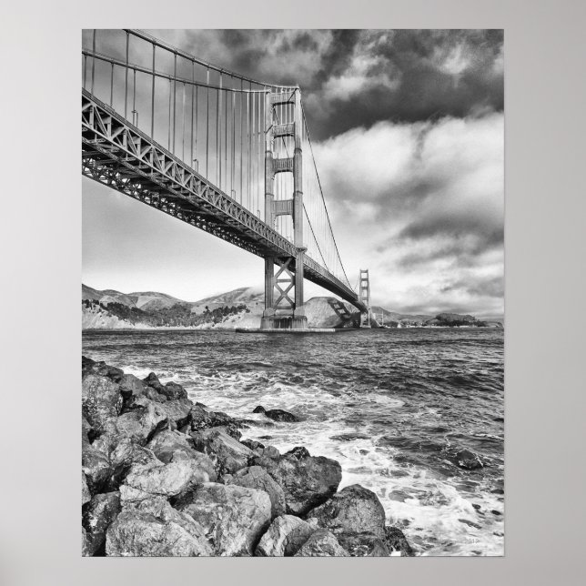 Poster Golden Gate Bridge, Californie (Devant)