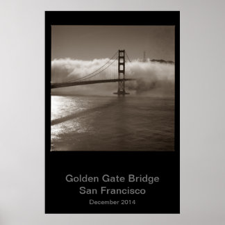 Poster Golden Gate Bridge déc 2015 #1