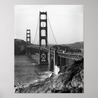 Poster Golden Gate Bridge - Vers 1984
